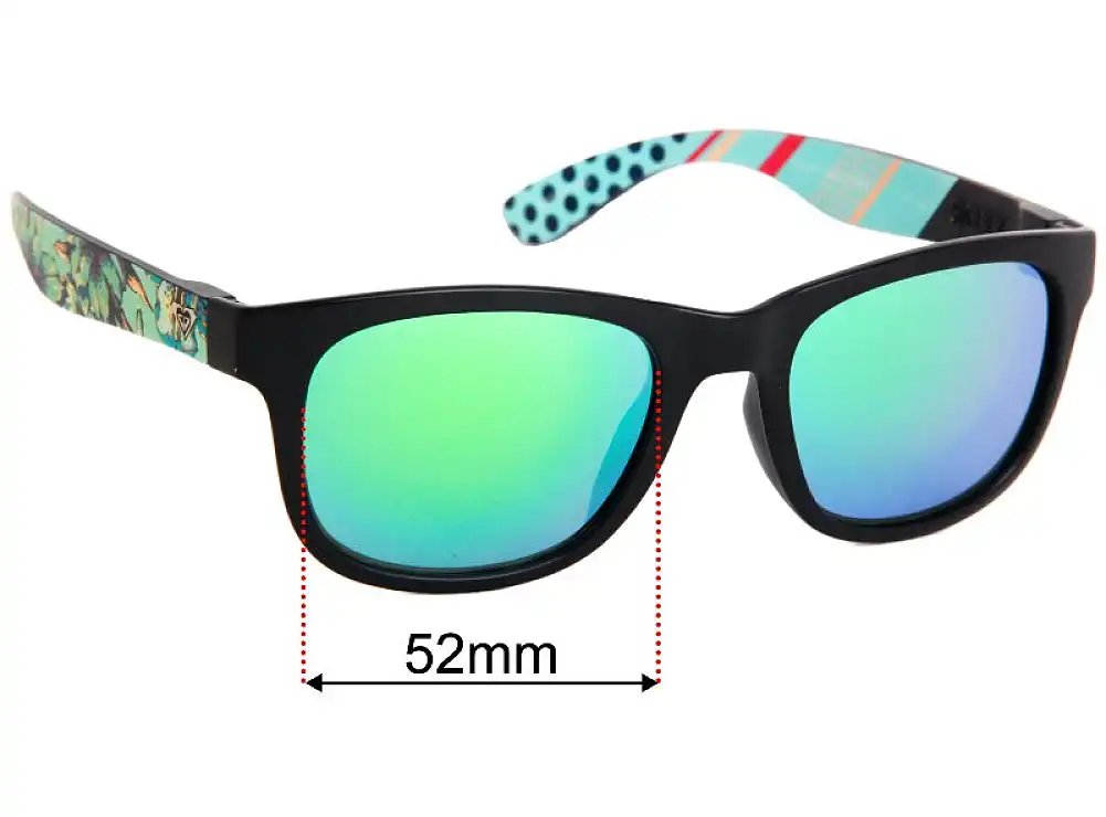 Sunglass Fix Replacement Lenses for Roxy Runaway - 52mm Wide Sunglass Fix Replacement Lenses for Roxy Runaway - 52mm Wide