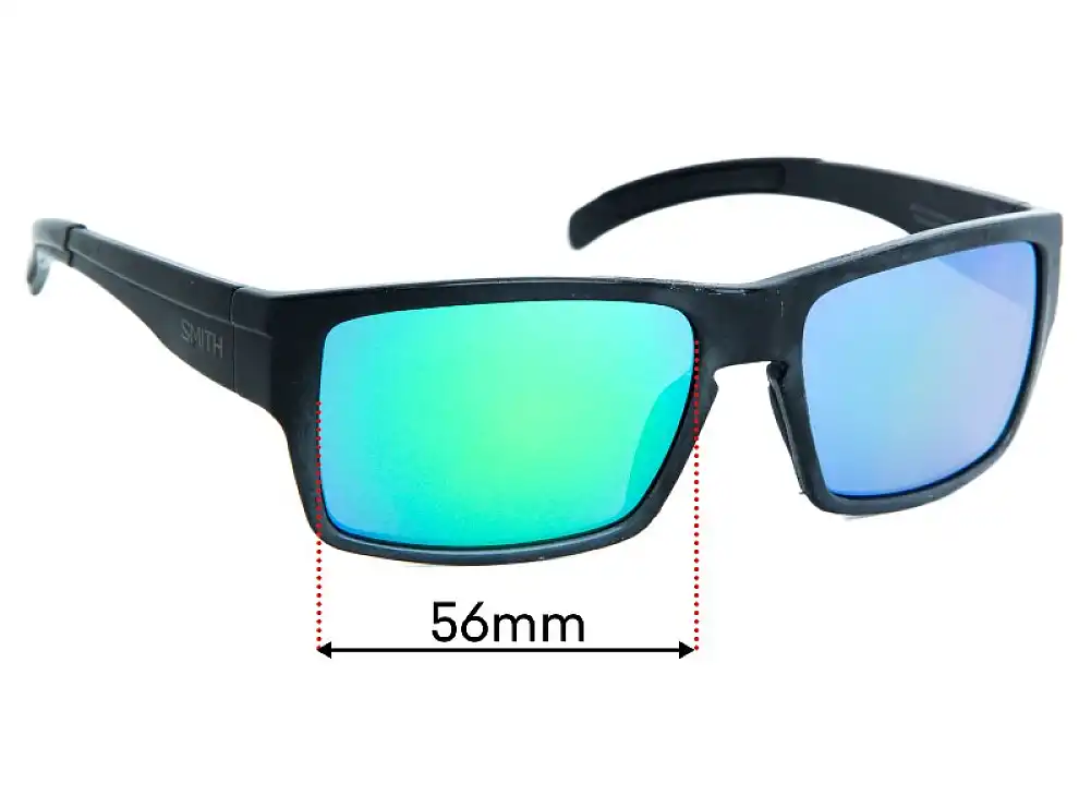 Sunglass Fix Replacement Lenses for Smith Outlier XL - 56mm Wide Sunglass Fix Replacement Lenses for Smith Outlier XL - 56mm Wide