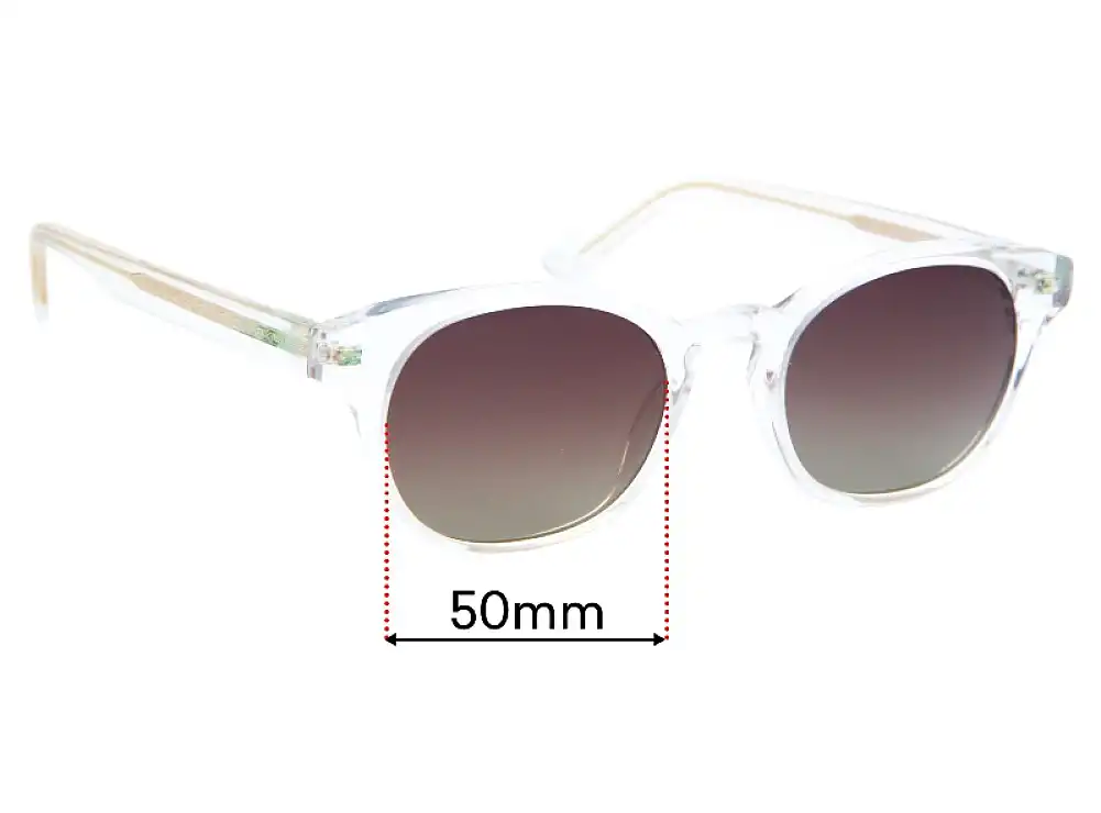 Sunglass Fix Replacement Lenses for Sunday Somewhere Ario - 50mm Wide Sunglass Fix Replacement Lenses for Sunday Somewhere Ario - 50mm Wide