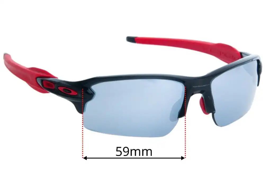 Sunglass Fix Replacement Lenses for Oakley Flak 2.0 OO9295 - 59mm Wide Sunglass Fix Replacement Lenses for Oakley Flak 2.0 OO9295 - 59mm Wide