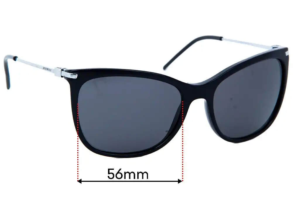 Sunglass Fix Replacement Lenses for Emporio Armani EA4051 - 56mm Wide Sunglass Fix Replacement Lenses for Emporio Armani EA4051 - 56mm Wide