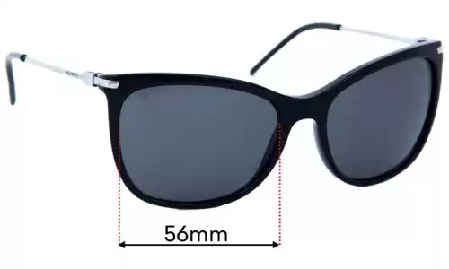 Sunglass Fix Replacement Lenses for Emporio Armani EA4051 - 56mm Wide Sunglass Fix Replacement Lenses for Emporio Armani EA4051 - 56mm Wide