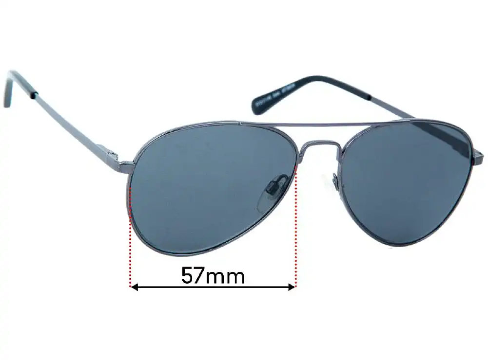 Sunglass Fix Replacement Lenses for Specsavers Duke - 57mm Wide Sunglass Fix Replacement Lenses for Specsavers Duke - 57mm Wide