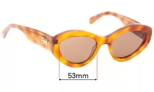 Sunglass Fix Replacement Lenses for Chimi "Just Right" - Elsa Hosk - 52mm Wide Sunglass Fix Replacement Lenses for Chimi "Just Right" - Elsa Hosk - 52mm Wide