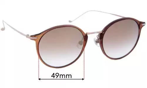 Sunglass Fix Replacement Lenses for Jins Eevee - 49mm Wide Sunglass Fix Replacement Lenses for Jins Eevee - 49mm Wide
