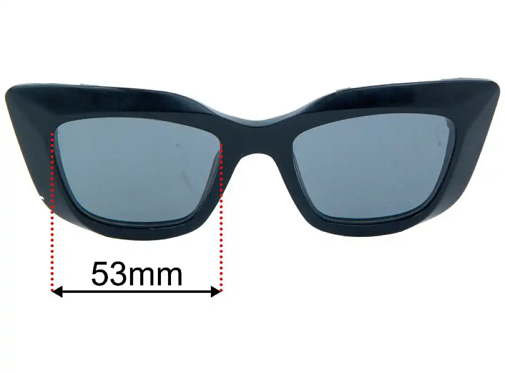 Sunglass Fix Replacement Lenses for Louis Vuitton Z1220W - 53mm Wide Sunglass Fix Replacement Lenses for Louis Vuitton Z1220W - 53mm Wide