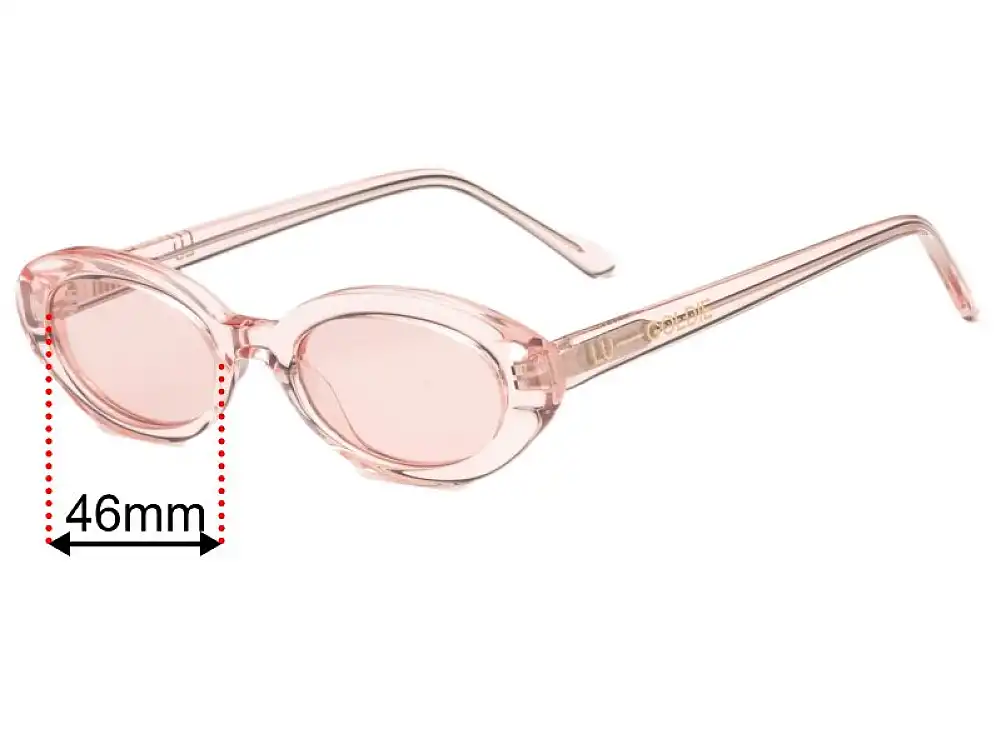 Sunglass Fix Replacement Lenses for Lu Goldie Sylvie - 46mm Wide Sunglass Fix Replacement Lenses for Lu Goldie Sylvie - 46mm Wide