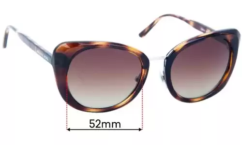 Sunglass Fix Replacement Lenses for Michael Kors MK2062 Lisbon - 52mm Wide Sunglass Fix Replacement Lenses for Michael Kors MK2062 Lisbon - 52mm Wide