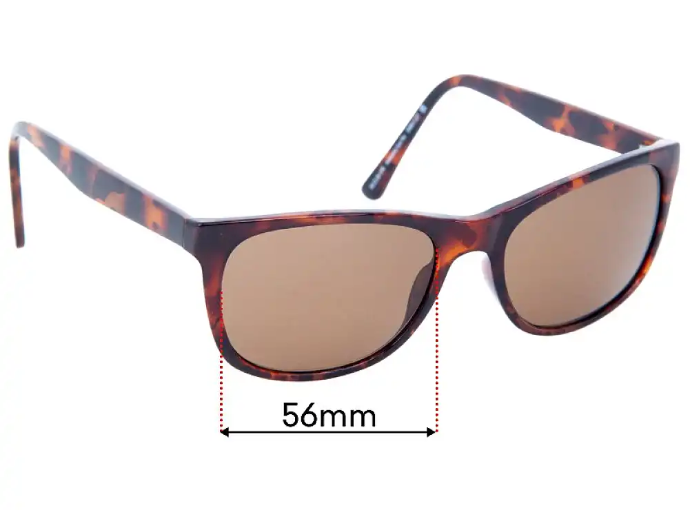Sunglass Fix Replacement Lenses for Specsavers Arowana - 56mm Wide Sunglass Fix Replacement Lenses for Specsavers Arowana - 56mm Wide