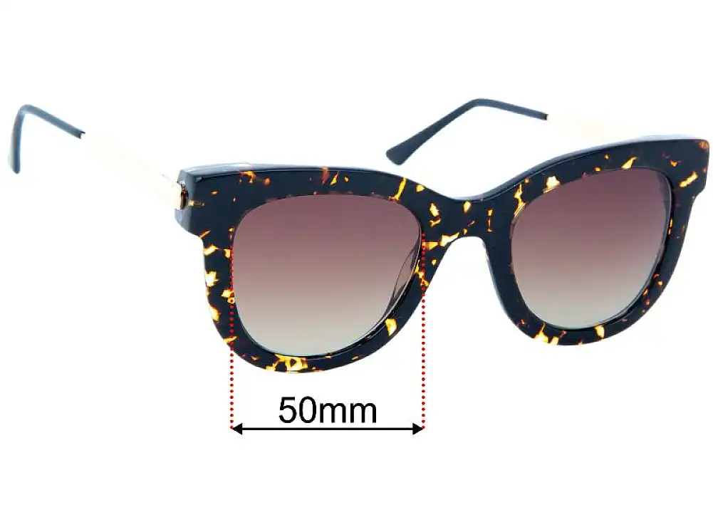 Sunglass Fix Replacement Lenses for Thierry Lasry Sexxxy 381 - 50mm Wide Sunglass Fix Replacement Lenses for Thierry Lasry Sexxxy 381 - 50mm Wide