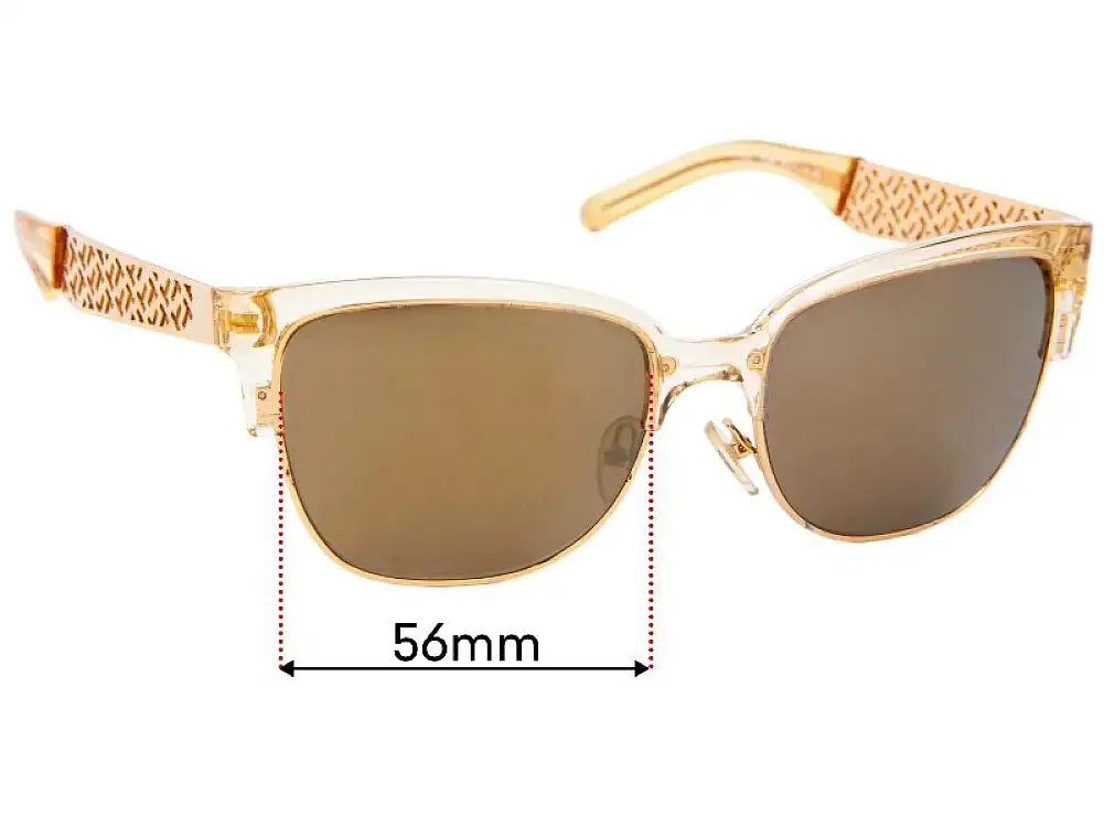 Sunglass Fix Replacement Lenses for Tory Burch TY6032 - 56mm Wide Sunglass Fix Replacement Lenses for Tory Burch TY6032 - 56mm Wide