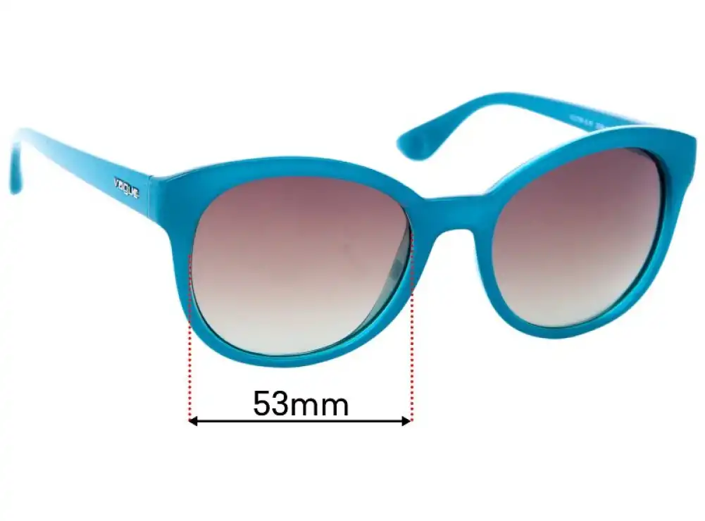 Sunglass Fix Replacement Lenses for Vogue VO2795-S - 53mm Wide Sunglass Fix Replacement Lenses for Vogue VO2795-S - 53mm Wide