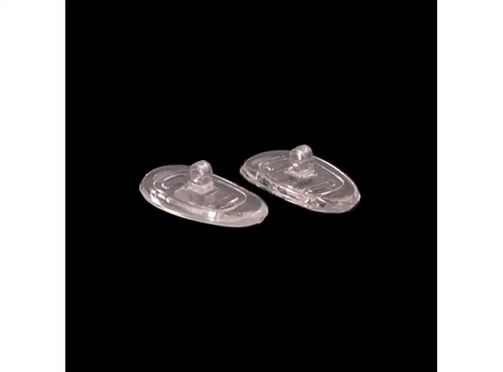 15mm D Shape Screw In Silicone Nose Pads 15mm D Shape Screw In Silicone Nose Pads