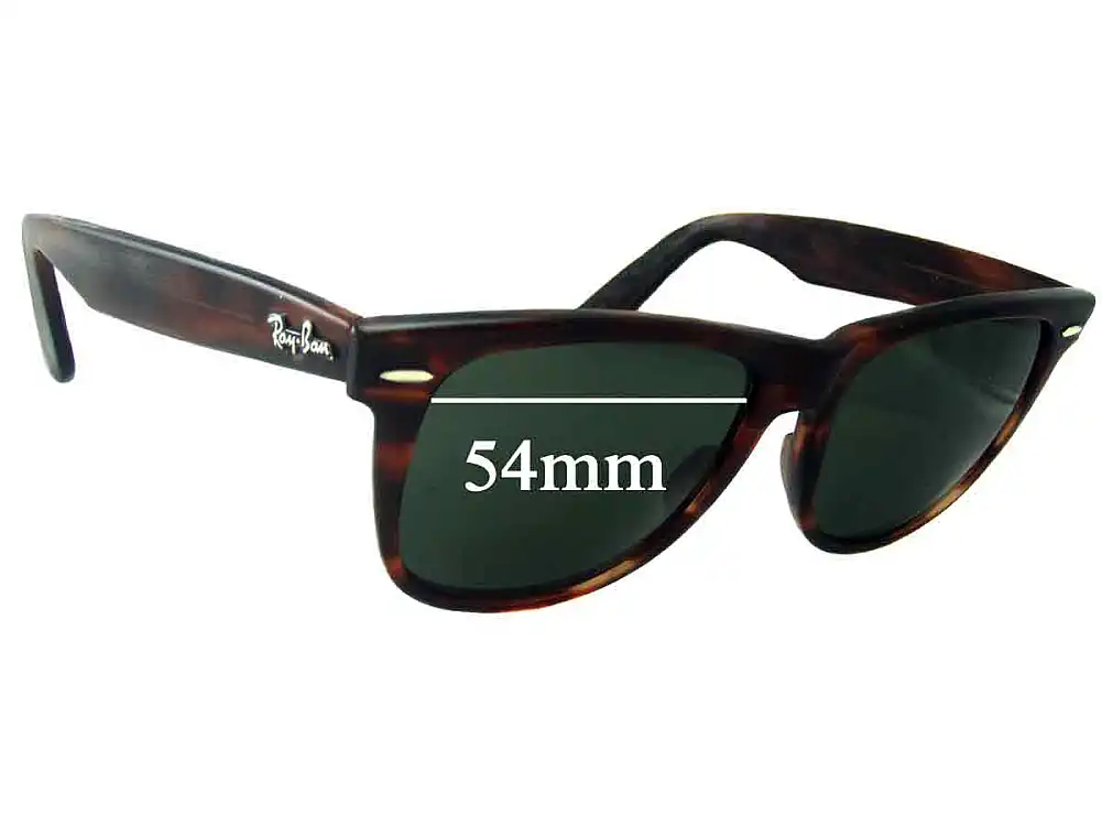 Sunglass Fix Replacement Lenses for Ray-Ban B&L Wayfarer II L1725 - 54mm Wide Sunglass Fix Replacement Lenses for Ray-Ban B&L Wayfarer II L1725 - 54mm Wide