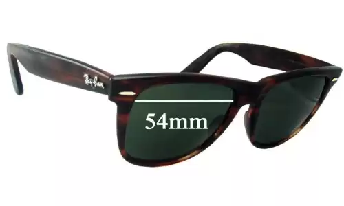 Sunglass Fix Replacement Lenses for Ray-Ban B&L Wayfarer II L1725 - 54mm Wide Ray-Ban B&L Wayfarer II L1725 Replacement Lenses 54mm wide