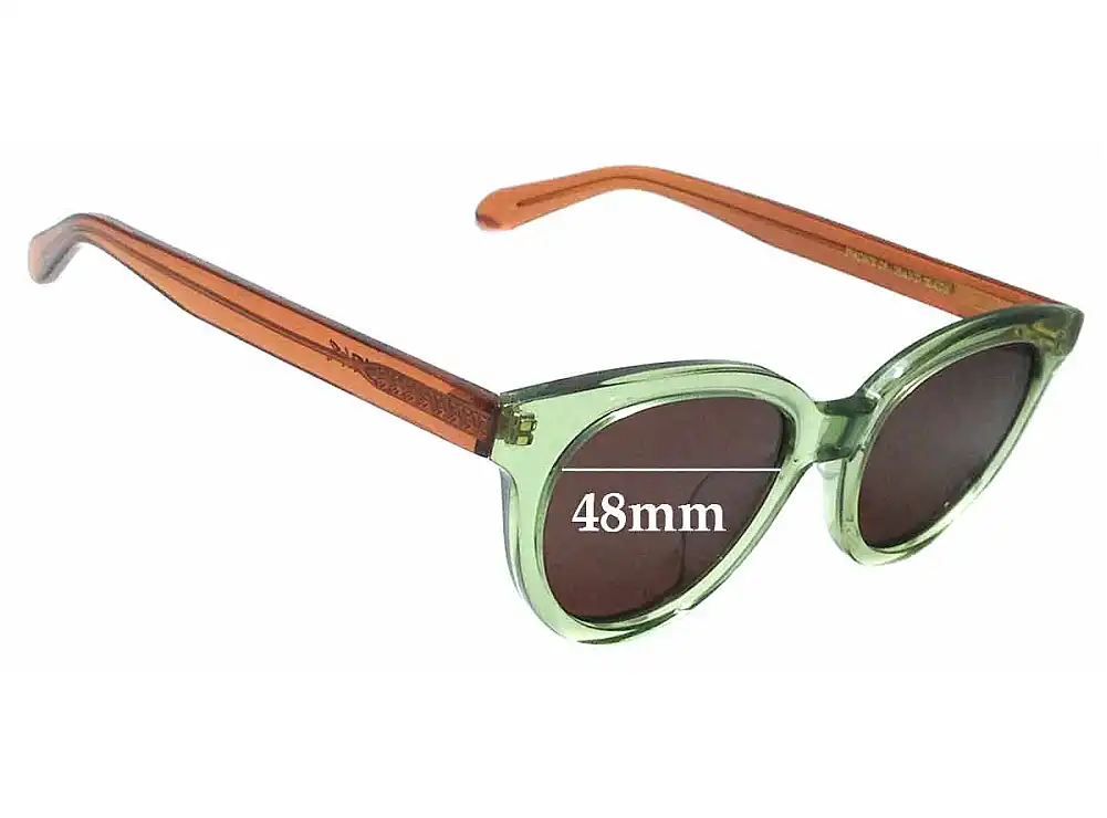 Sunglass Fix Replacement Lenses for A.D.S.R. Phony 05 - 48mm Wide Sunglass Fix Replacement Lenses for A.D.S.R. Phony 05 - 48mm Wide
