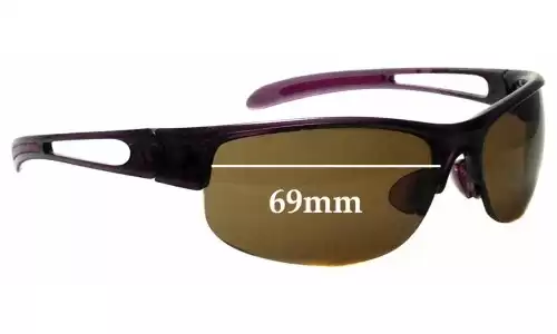 Sunglass Fix Replacement Lenses for Adidas A385 Halfrim - 69mm Wide Sunglass Fix Replacement Lenses for Adidas A385 Halfrim - 69mm Wide