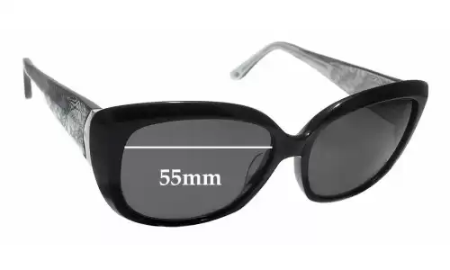 Sunglass Fix Replacement Lenses for Alex Perry AP Sun Rx 02 - 55mm Wide Sunglass Fix Replacement Lenses for Alex Perry AP Sun Rx 02 - 55mm Wide