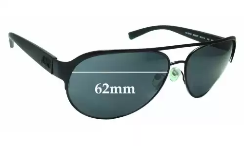 Sunglass Fix Replacement Lenses for Armani Exchange AX 2015/S - 62mm Wide Sunglass Fix Replacement Lenses for Armani Exchange AX 2015/S - 62mm Wide