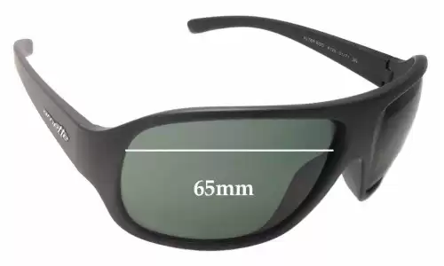 Arnette Alter Ego AN4125 Replacement Lenses 65mm Arnette Alter Ego AN4125 Replacement Sunglass Lenses - 65mm wide