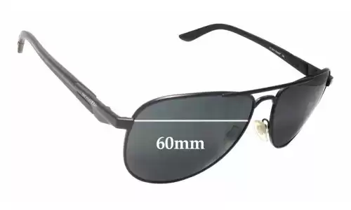 Arnette One Time AN3061 Replacement Lenses 60mm Arnette One Time AN3061 Replacement Sunglass Lenses - 60mm Wide