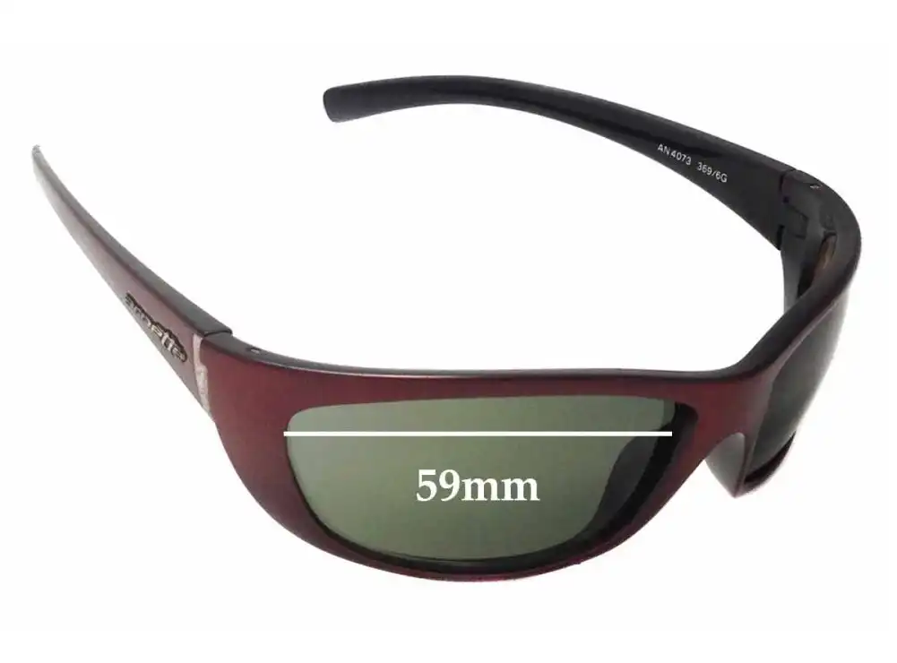 Sunglass Fix Replacement Lenses for Arnette Player AN4073 - 59mm Wide Sunglass Fix Replacement Lenses for Arnette Player AN4073 - 59mm Wide