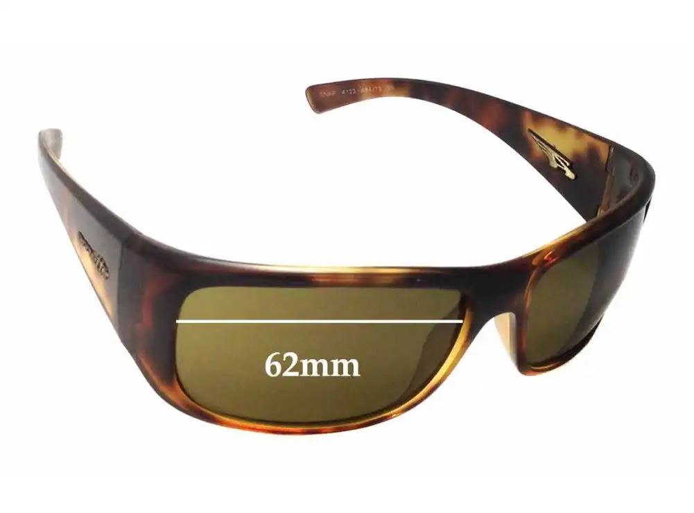 Sunglass Fix Replacement Lenses for Arnette Snap AN4123 - 62mm Wide Sunglass Fix Replacement Lenses for Arnette Snap AN4123 - 62mm Wide