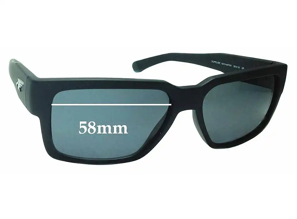 Sunglass Fix Replacement Lenses for Arnette Supplier AN4213 - 58mm Wide Sunglass Fix Replacement Lenses for Arnette Supplier AN4213 - 58mm Wide
