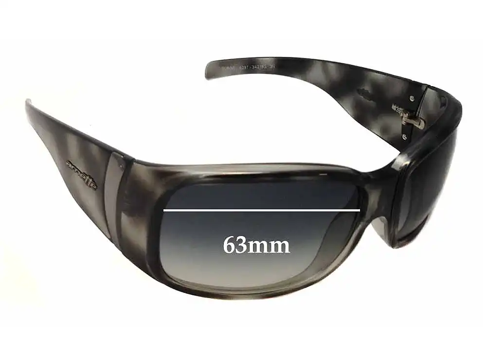 Sunglass Fix Replacement Lenses for Arnette Surge AN4097 - 63mm Wide Sunglass Fix Replacement Lenses for Arnette Surge AN4097 - 63mm Wide