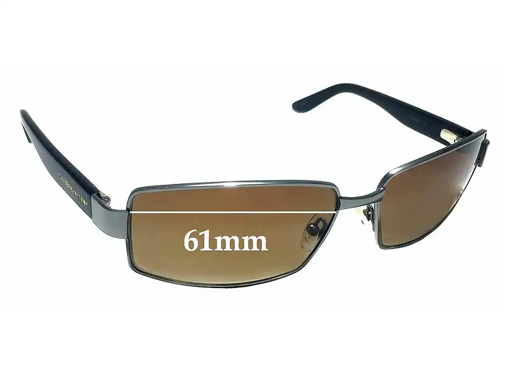 Sunglass Fix Replacement Lenses for Caribbean Sun CS0035M - 61mm Wide Sunglass Fix Replacement Lenses for Caribbean Sun CS0035M - 61mm Wide