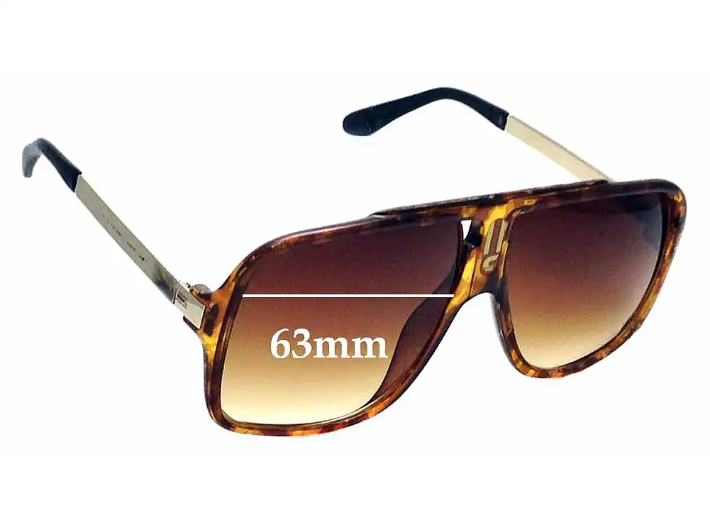 Sunglass Fix Replacement Lenses for Carrera 5557 - 63mm Wide Sunglass Fix Replacement Lenses for Carrera 5557 - 63mm Wide