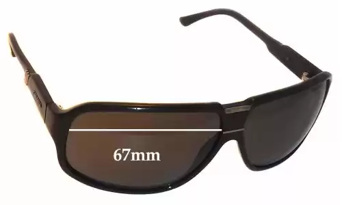 Sunglass Fix Replacement Lenses for Carrera Unknown Model - 67mm Wide Sunglass Fix Replacement Lenses for Carrera Unknown Model - 67mm Wide