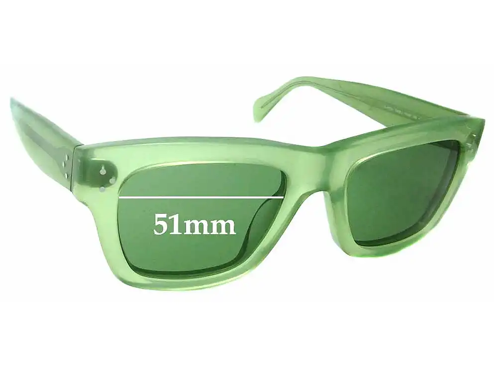 Sunglass Fix Replacement Lenses for Celine CL 41732/S - 51mm Wide Sunglass Fix Replacement Lenses for Celine CL 41732/S - 51mm Wide