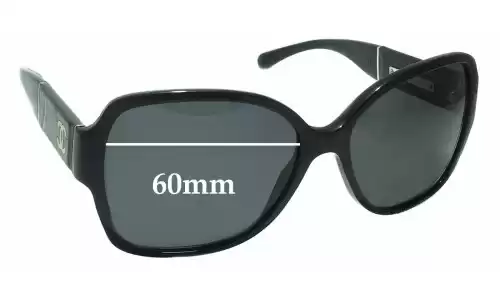 Sunglass Fix Replacement Lenses for Chanel 1345/3C - 60mm Wide Sunglass Fix Replacement Lenses for Chanel 1345/3C - 60mm Wide