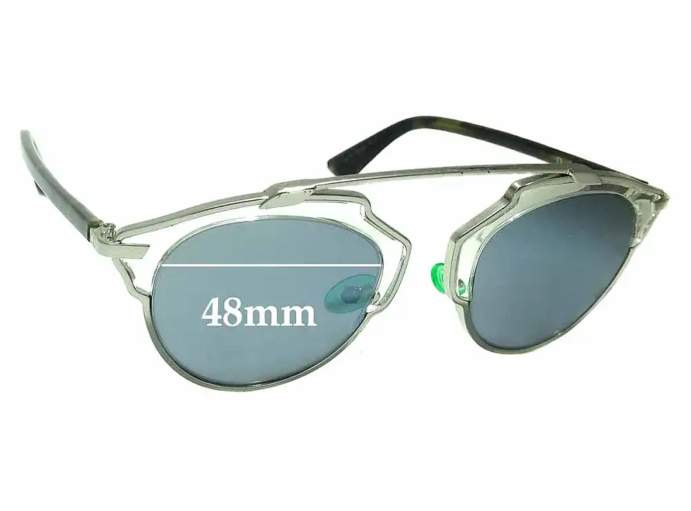 Christian Dior So Real Replacement Lenses 48mm Christian Dior So Real Replacement Lenses 48mm