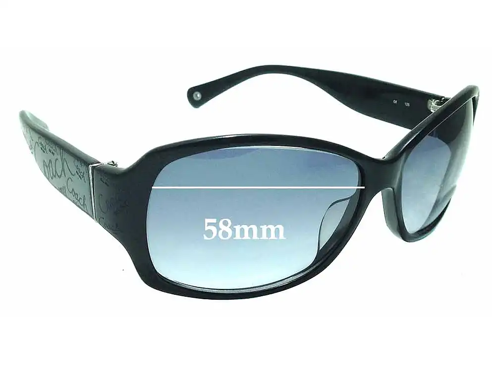 Sunglass Fix Replacement Lenses for Coach S801 Taryn - 58mm Wide Sunglass Fix Replacement Lenses for Coach S801 Taryn - 58mm Wide