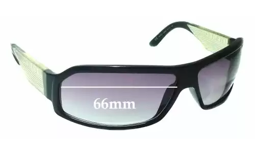 Sunglass Fix Replacement Lenses for Diesel DS0132 - 66mm Wide Sunglass Fix Replacement Lenses for Diesel DS0132 - 66mm Wide
