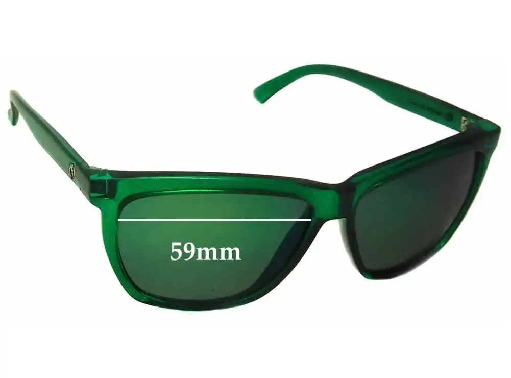 Sunglass Fix Replacement Lenses for Electric Watts - 59mm Wide Sunglass Fix Replacement Lenses for Electric Watts - 59mm Wide