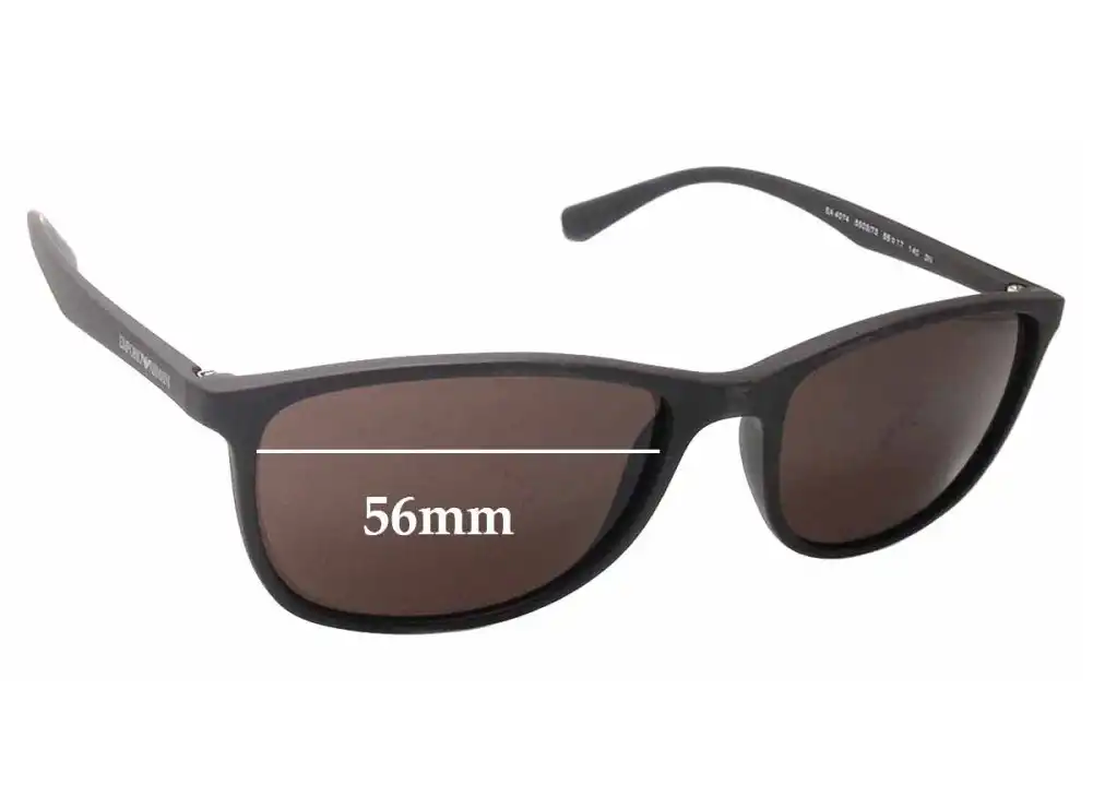 Sunglass Fix Replacement Lenses for Emporio Armani EA4074 - 56mm Wide Sunglass Fix Replacement Lenses for Emporio Armani EA4074 - 56mm Wide