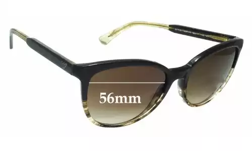 Sunglass Fix Replacement Lenses for Emporio Armani EA4101 - 56mm Wide Sunglass Fix Replacement Lenses for Emporio Armani EA4101 - 56mm Wide