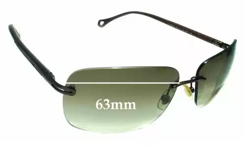 Sunglass Fix Replacement Lenses for Ermenegildo Zegna SZ 3244 - 63mm Wide Sunglass Fix Replacement Lenses for Ermenegildo Zegna SZ 3244 - 63mm Wide