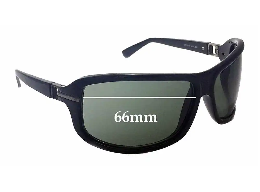 Sunglass Fix Replacement Lenses for Ermenegildo Zegna SZ 3510 - 66mm Wide Sunglass Fix Replacement Lenses for Ermenegildo Zegna SZ 3510 - 66mm Wide