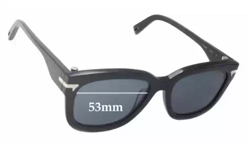 Sunglass Fix Replacement Lenses for G-Star Raw GS602S Fat Targo - 53mm Wide Sunglass Fix Replacement Lenses for G-Star Raw GS602S Fat Targo - 53mm Wide