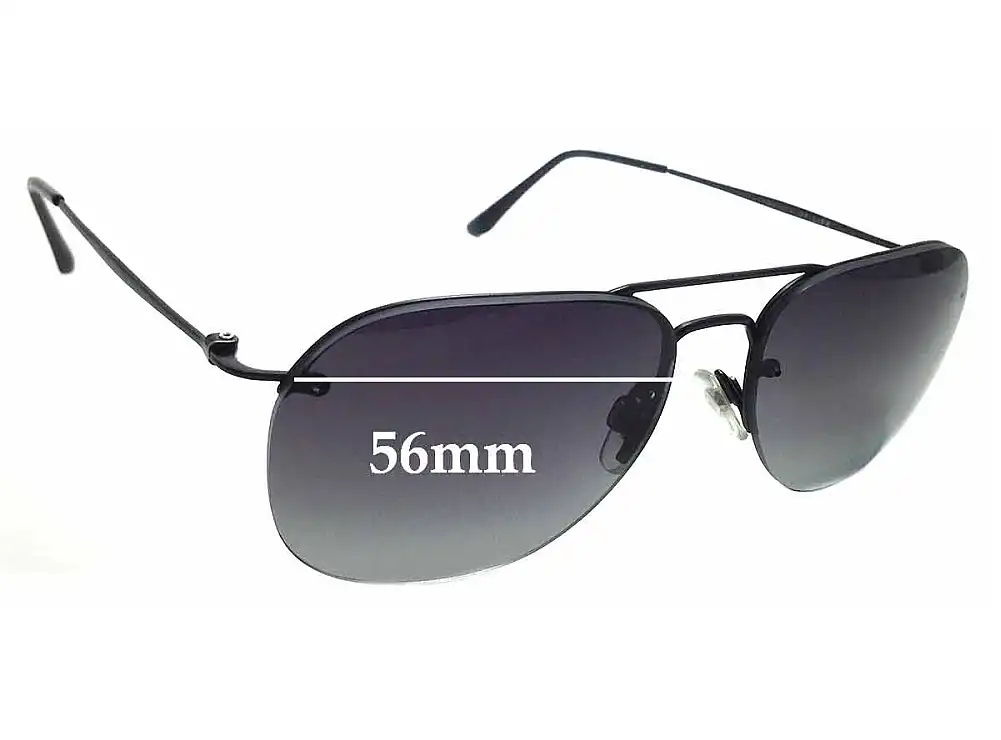 Sunglass Fix Replacement Lenses for Giorgio Armani AR 6004 - 56mm Wide Sunglass Fix Replacement Lenses for Giorgio Armani AR 6004 - 56mm Wide