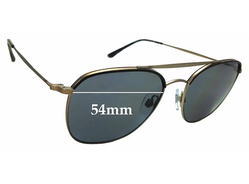 Sunglass Fix Replacement Lenses for Giorgio Armani AR 6058J - 54mm Wide Sunglass Fix Replacement Lenses for Giorgio Armani AR 6058J - 54mm Wide