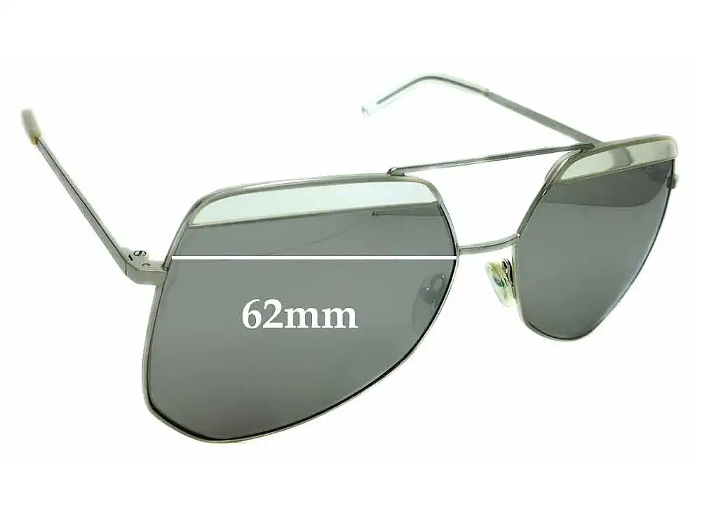 Sunglass Fix Replacement Lenses for Grey Ant Hexcel - 62mm Wide Sunglass Fix Replacement Lenses for Grey Ant Hexcel - 62mm Wide