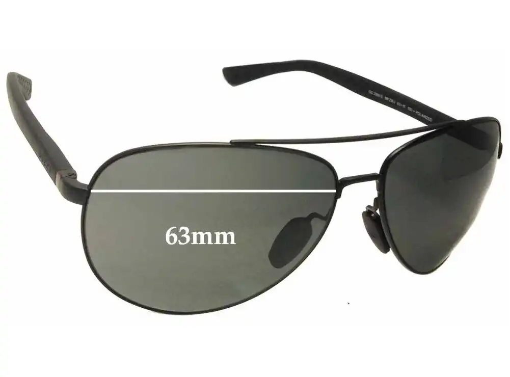 Sunglass Fix Replacement Lenses for Gucci GG2266/S - 63mm Wide Sunglass Fix Replacement Lenses for Gucci GG2266/S - 63mm Wide