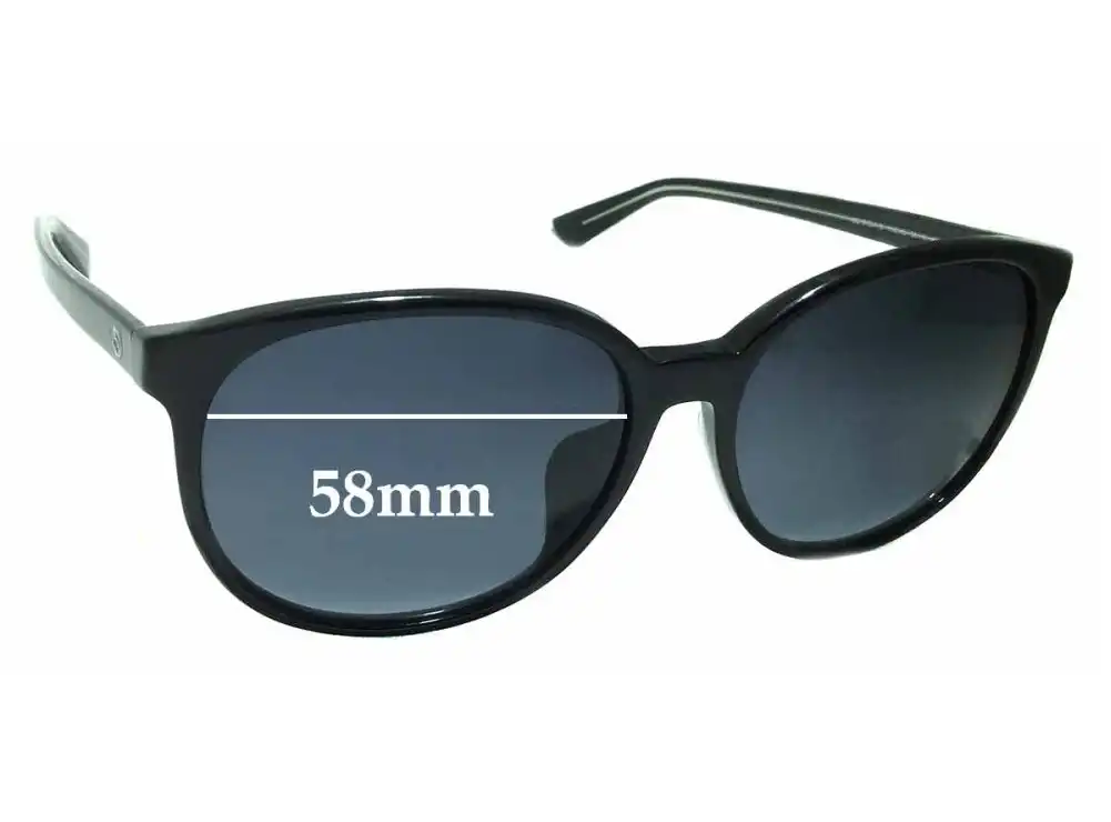 Sunglass Fix Replacement Lenses for Gucci GG3733/F/S - 58mm Wide Sunglass Fix Replacement Lenses for Gucci GG3733/F/S - 58mm Wide