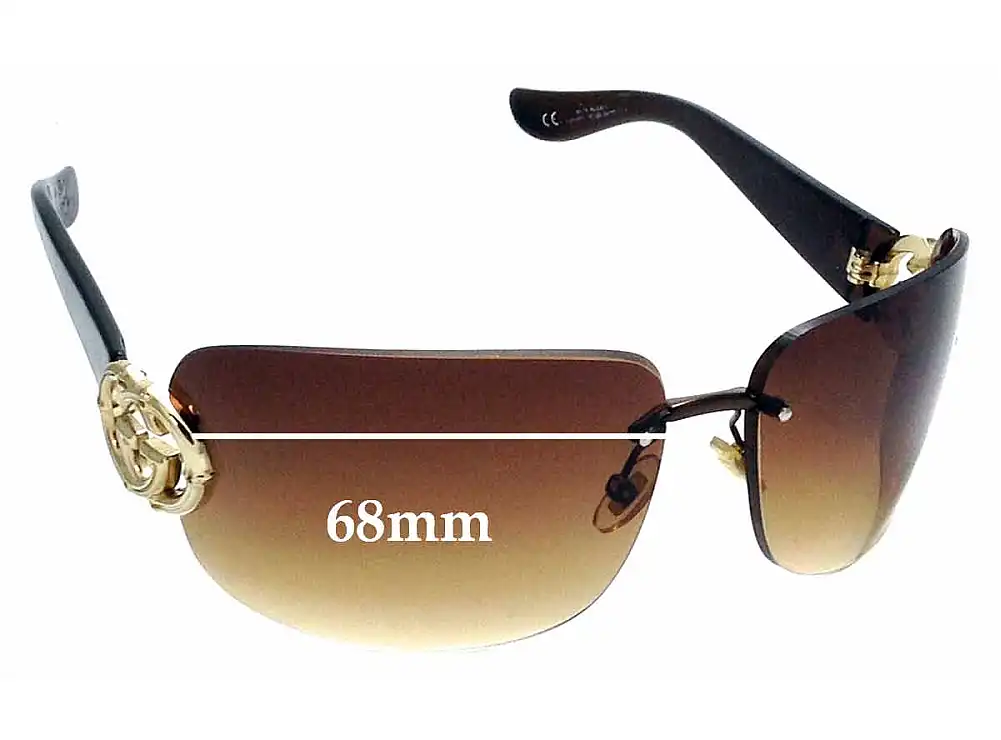 Sunglass Fix Replacement Lenses for Gucci GG2833/S - 68mm Wide Sunglass Fix Replacement Lenses for Gucci GG2833/S - 68mm Wide