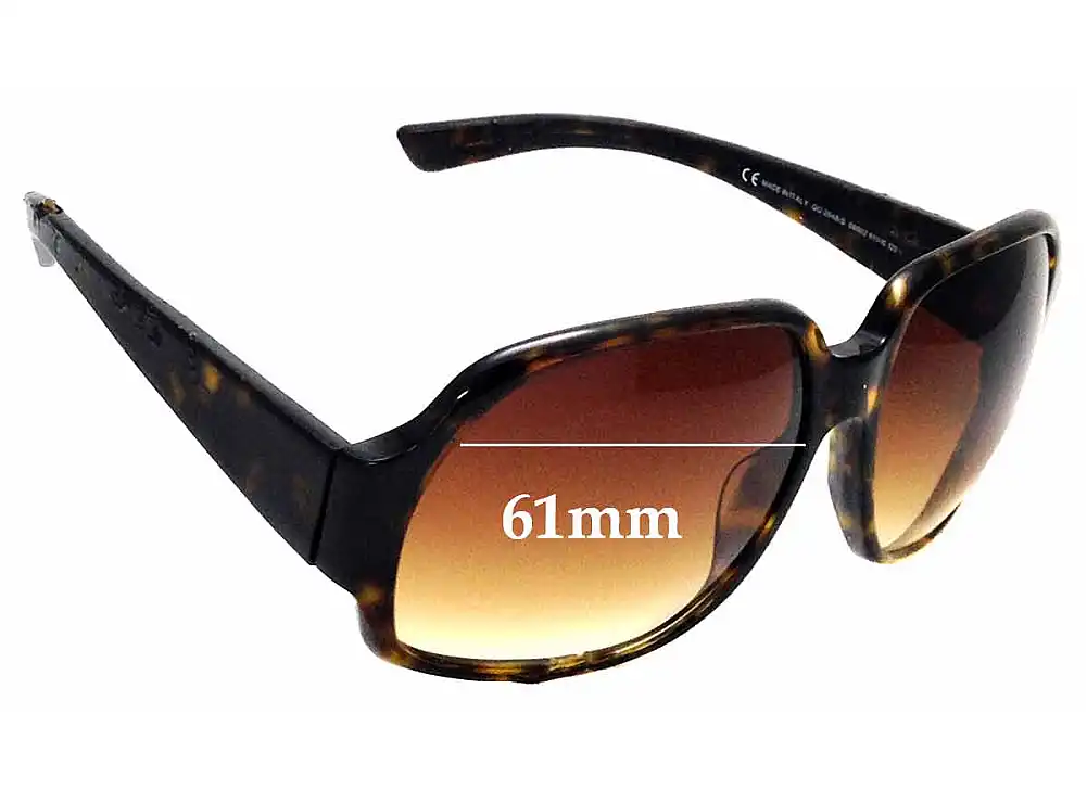 Sunglass Fix Replacement Lenses for Gucci GG2948/S - 61mm Wide Sunglass Fix Replacement Lenses for Gucci GG2948/S - 61mm Wide